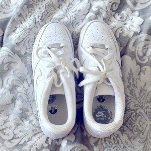 White Nike Air Forces